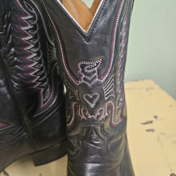 Heritage Boot Co. Black Western Boots - Picture 3 of 10